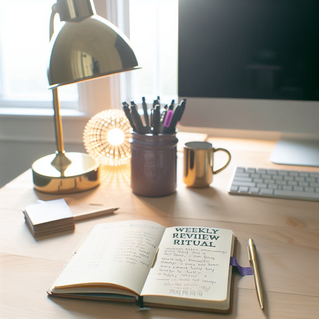 Weekly review process